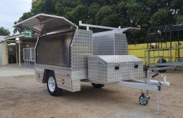6.5ft X 5ft Toolbox Trailer Hire in Adelaide