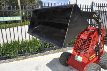 Mini loader standard bucket for hire Valley Heights
