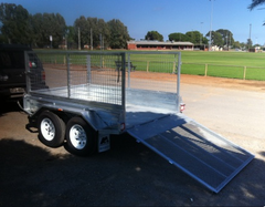 8ft X 5ft Caged Trailer Hire in Adelaide