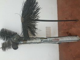 Chimney sweep brush