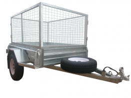 7ft X 5ft Caged Trailer Hire in Adelaide
