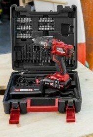 18 VOLT DRILL AND KIT WITH 71 ACCESSORIES