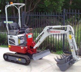 Mini excavator- 1.1 ton for hire Valley Heights
