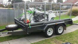10ft X 6ft Caged Trailer Hire in Adelaide