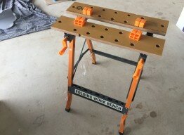 Small Folding Workbench