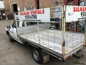 One Tonne Tray Utility with Cage