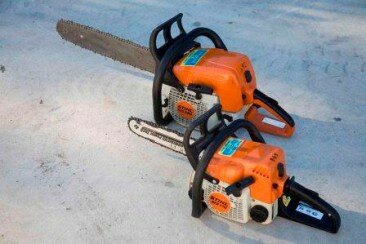 Chainsaw- 300mm and 450mm petrol (18”) for hire Valley Heights